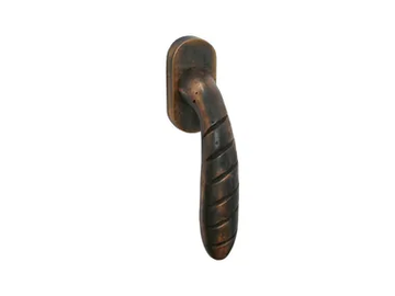 GAUDIUM MG3213 - DK bronze window handle on rose by Fama International - view 2